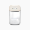 Caraway Large Glass Airtight Container - Cream