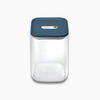 Caraway Large Glass Airtight Container - Navy