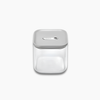 Caraway Medium Glass Airtight Container - Gray