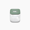 Caraway Medium Glass Airtight Container - Sage