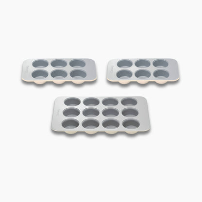 Caraway Muffin Pan Trio