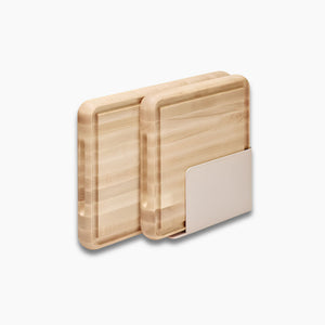 Caraway Prep & Serve Butcher Block Set