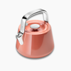 Caraway Whistling Tea Kettle - Perracotta