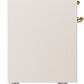 ILVE Nostalgie II 40" Dual Fuel Natural Gas Range in Antique White with Brass Trim, UPD40FNMPAWG