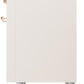 ILVE Nostalgie II 36" Induction Range with Element Stove and Electric Oven in Antique White with Copper Trim, UPI366NMPAWP