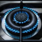 ILVE Majestic II 60" Dual Fuel Propane Gas Range in Blue with Copper Trim, UM15FDNS3MBPLP