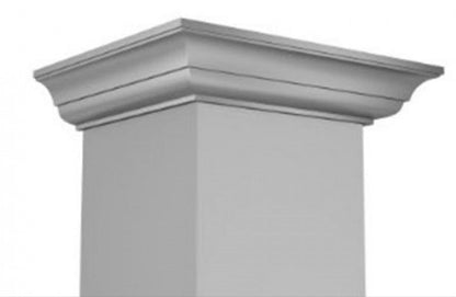 ZLINE Crown Molding 6 for Wall Range Hood Stainless Steel, CM6-455/476/477/667/697
