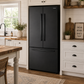 Cosmo Vista Collection 30-Inch Counter-Depth 3-Door French Door Refrigerator, 17.5 cu. ft. with Ice Maker and LED Lighting, Matte Black, COS-RFFV183GHBK