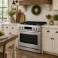 Cosmo Stellar Collection 30-Inch Slide-In Gas Range with 5 Sealed Burners, 4.8 cu. ft. Convection Oven and Air Fry, Stainless Steel, COS-RGS305SS