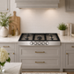 Cosmo Haven Collection 36-Inch Drop-In Gas Cooktop with 5 Sealed Burners, Cast Iron Grates, Stainless Steel, COS-CTGH365SS