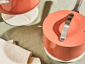 Caraway Pot Holders in Cream
