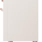 ILVE Nostalgie II 36" Dual Fuel Propane Gas Range in Antique White with Copper Trim, UP36FNMPAWPLP