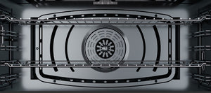 ILVE Nostalgie II 40" Dual Fuel Natural Gas Range in Stainless Steel with Chrome Trim, UPD40FNMPSSC