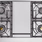 ILVE Nostalgie II 40" Dual Fuel Propane Gas Range in Blue with Chrome Trim, UPD40FNMPMBCLP