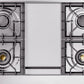 ILVE Nostalgie II 40" Dual Fuel Natural Gas Range in Black with Brass Trim, UPD40FNMPBKG