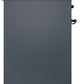 ILVE Nostalgie II 30" Dual Fuel Natural Gas Range in Blue Grey with Bronze Trim, UP30NMPBGB