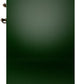 ILVE Nostalgie II 30" Induction Range with Element Stove and Electric Oven in Emerald Green with Bronze Trim, UPI304NMPEGB