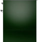 ILVE Nostalgie II 30" Induction Range with Element Stove and Electric Oven in Emerald Green with Chrome Trim, UPI304NMPEGC