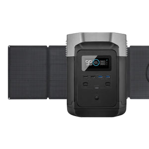 EcoFlow Package - DELTA Mini Portable Power Station (882Wh) and 1 x Portable Solar Panel (110W)