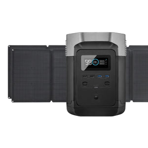 EcoFlow Package - DELTA Mini Portable Power Station (882Wh) and 2 x Portable Solar Panel (110W)