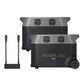 EcoFlow Package - 2 x DELTA Pro Portable Power Station (3600Wh) and Double Voltage Hub