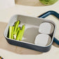 Caraway Dash Containers in Gray (Set of 2)