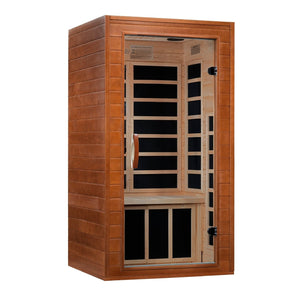 Dynamic Avila Elite Ultra Low EMF Indoor Infrared Sauna in Canadian Hemlock (1-Person Capacity)