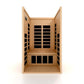 Dynamic Gracia Low EMF Indoor Infrared Sauna in Canadian Hemlock (1-Person Capacity)