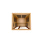 Dynamic Gracia Low EMF Indoor Infrared Sauna in Canadian Hemlock (1-Person Capacity)