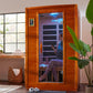 Dynamic Versailles Low EMF Indoor Infrared Sauna in Canadian Hemlock (2-Person Capacity)