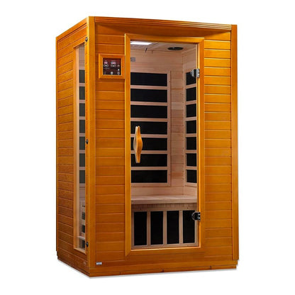Dynamic Versailles Low EMF Indoor Infrared Sauna in Canadian Hemlock (2-Person Capacity)