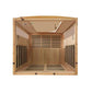Dynamic Versailles Low EMF Indoor Infrared Sauna in Canadian Hemlock (2-Person Capacity)