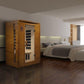 Dynamic Versailles Low EMF Indoor Infrared Sauna in Canadian Hemlock (2-Person Capacity)