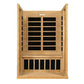 Dynamic Versailles Low EMF Indoor Infrared Sauna in Canadian Hemlock (2-Person Capacity)