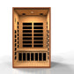 Dynamic Cordoba Low EMF Indoor Infrared Sauna in Canadian Hemlock (2-Person Capacity)