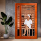 Dynamic Cardoba Full Spectrum Near Zero EMF Indoor Infrared Sauna in Canadian Hemlock (2-Person Capacity)