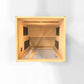Dynamic Cardoba Full Spectrum Near Zero EMF Indoor Infrared Sauna in Canadian Hemlock (2-Person Capacity)