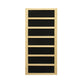 Dynamic Cardoba Full Spectrum Near Zero EMF Indoor Infrared Sauna in Canadian Hemlock (2-Person Capacity)
