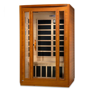 Dynamic San Marino Elite Ultra Low EMF Indoor Infrared Sauna in Canadian Hemlock (2-Person Capacity)