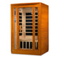 Dynamic San Marino Elite Ultra Low EMF Indoor Infrared Sauna in Canadian Hemlock (2-Person Capacity)