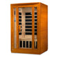 Dynamic San Marino Low EMF Indoor Infrared Sauna in Canadian Hemlock (2-Person Capacity)
