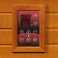 Dynamic San Marino Low EMF Indoor Infrared Sauna in Canadian Hemlock (2-Person Capacity)