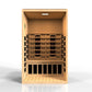 Dynamic Santiago Full Spectrum Near Zero EMF Indoor Infrared Sauna in Canadian Hemlock (2-Person Capacity)