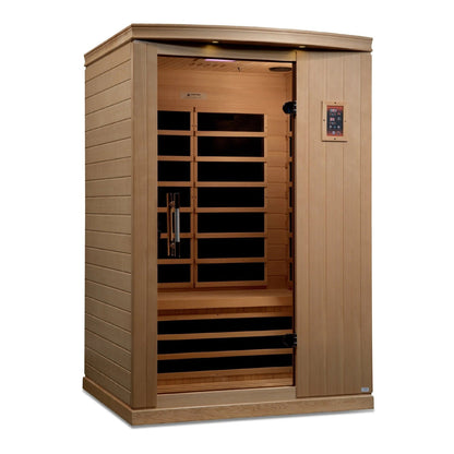 Dynamic Venice Elite Ultra Low EMF Indoor Infrared Sauna in Canadian Hemlock (2-Person Capacity)