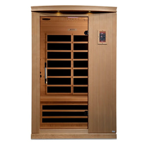 Dynamic Venice Elite Ultra Low EMF Indoor Infrared Sauna in Canadian Hemlock (2-Person Capacity)