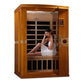 Dynamic Venice Low EMF Indoor Infrared Sauna in Canadian Hemlock (2-Person Capacity)