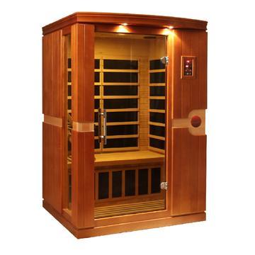 Dynamic Venice Low EMF Indoor Infrared Sauna in Canadian Hemlock (2-Person Capacity)