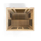 Dynamic Bellagio Low EMF Indoor Infrared Sauna in Canadian Hemlock (3-Person Capacity)