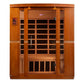 Dynamic Bellagio Low EMF Indoor Infrared Sauna in Canadian Hemlock (3-Person Capacity)