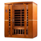 Dynamic Bellagio Low EMF Indoor Infrared Sauna in Canadian Hemlock (3-Person Capacity)